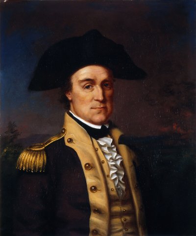 Retrato del General Elijah Clarke de Rembrandt Peale